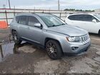 2017 Jeep Compass Latitude Fwd Silver vin: 1C4NJCEB3HD160196