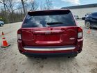 2017 Jeep Compass Latitude Красный vin: 1C4NJCEB3HD189634