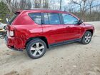 2017 Jeep Compass Latitude Красный vin: 1C4NJCEB3HD189634