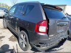 2017 Jeep Compass High Altitude Fwd Черный vin: 1C4NJCEB9HD156086