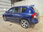 2017 Jeep Compass Latitude Синий vin: 1C4NJCEB9HD185894