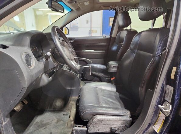 1C4NJCEB9HD185894 2017 JEEP COMPASS Синий Вид салона спереди