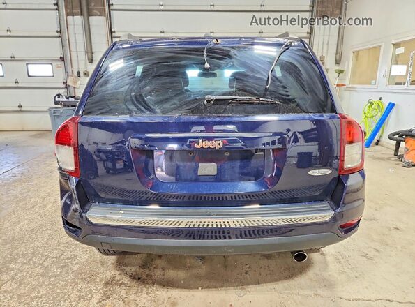 1C4NJCEB9HD185894 2017 JEEP COMPASS Синий Вид сзади