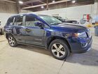 2017 Jeep Compass Latitude Синий vin: 1C4NJCEB9HD185894