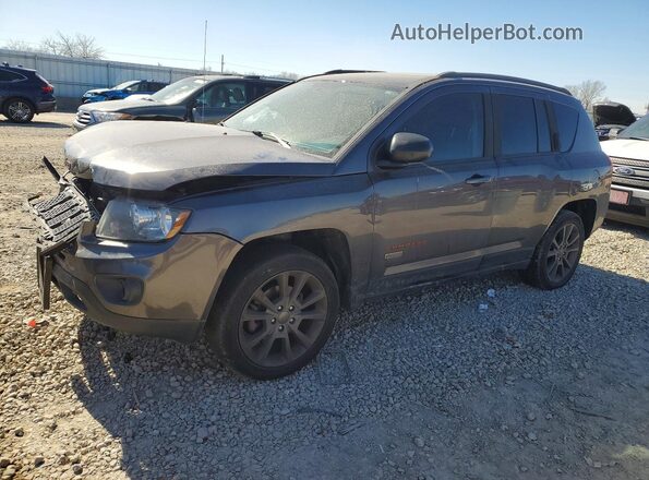 1C4NJDBB0GD707479 2016 JEEP COMPASS Gray Передня ліва чверть