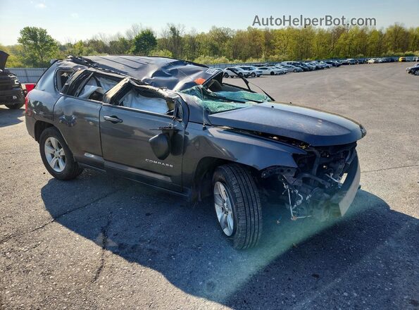 1C4NJDBB1GD572853 2016 JEEP COMPASS Gray Передня права чверть