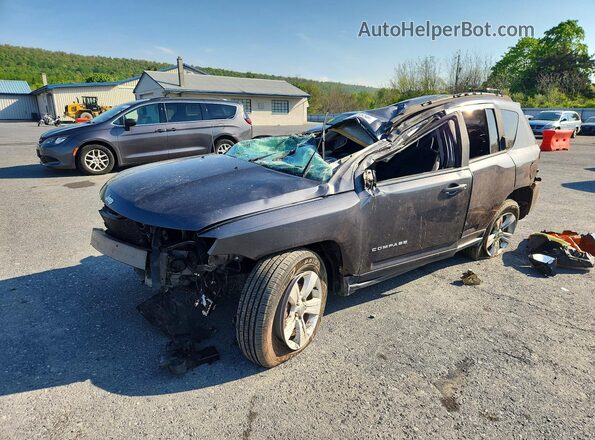 1C4NJDBB1GD572853 2016 JEEP COMPASS Gray Передня ліва чверть