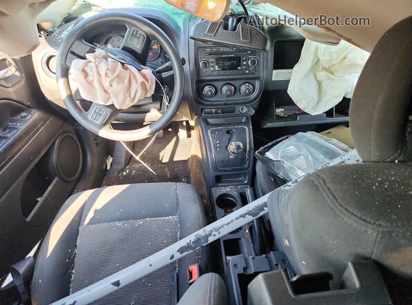 1C4NJDBB1GD572853 2016 JEEP COMPASS Gray Вид панелі приладів