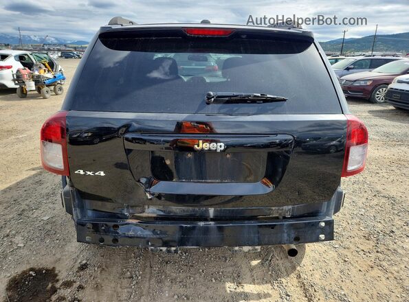 1C4NJDBB1HD144489 2017 JEEP COMPASS Black Rear view