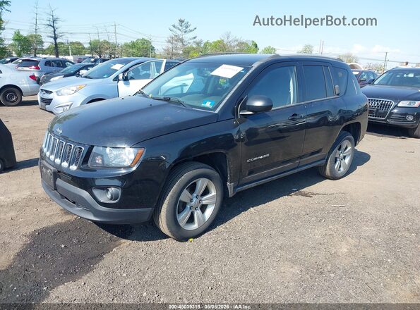 1C4NJDBB3GD521841 2016 JEEP COMPASS Черный Передняя левая четверть