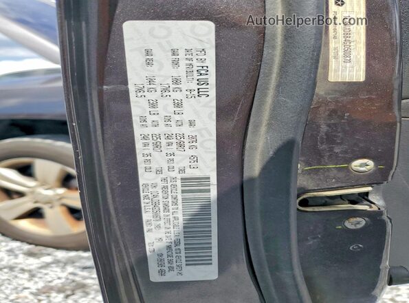 1C4NJDBB4GD500870 2016 JEEP COMPASS Black Widok naklejki z numerem VIN