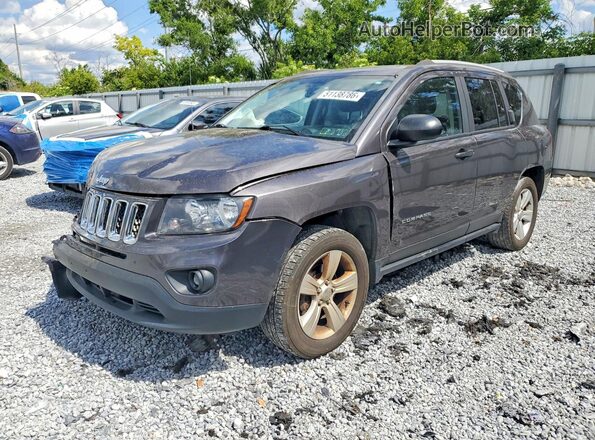 1C4NJDBB4GD500870 2016 JEEP COMPASS Black Przód lewy