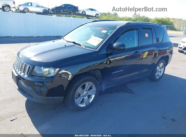 1C4NJDBB4HD104729 2017 JEEP COMPASS Черный Передняя левая четверть