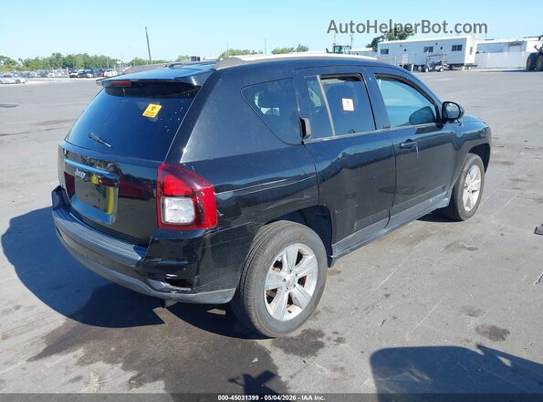 1C4NJDBB4HD104729 2017 JEEP COMPASS Черный Задняя правая четверть
