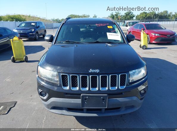 1C4NJDBB4HD104729 2017 JEEP COMPASS Черный Вид спереди