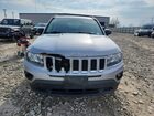 2016 Jeep Compass Sport Silver vin: 1C4NJDBB5GD552167
