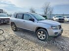 2016 Jeep Compass Sport Silver vin: 1C4NJDBB5GD552167