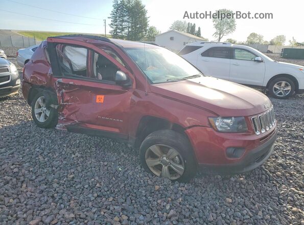1C4NJDBB5GD779259 2016 JEEP COMPASS Red Передня права чверть