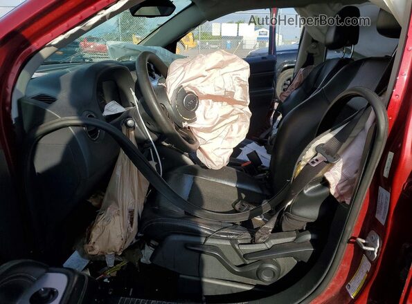1C4NJDBB5GD779259 2016 JEEP COMPASS Red Вид салону спереду