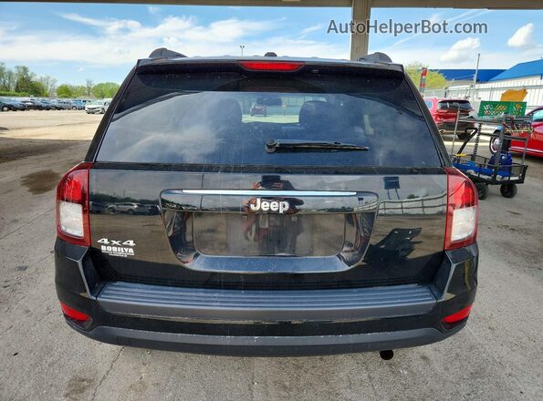 1C4NJDBB5HD104948 2017 JEEP COMPASS Black უკანა ხედი