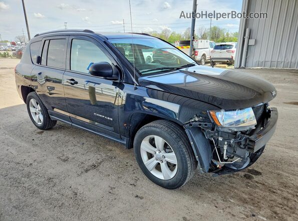 1C4NJDBB5HD104948 2017 JEEP COMPASS Black წინა მარჯვენა