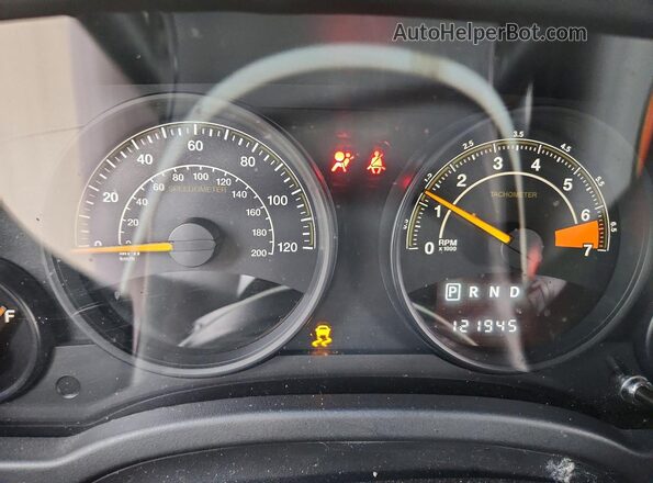 1C4NJDBB6GD757545 2016 JEEP COMPASS Серый Вид щитка приборов