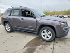2016 Jeep Compass Sport Серый vin: 1C4NJDBB6GD757545