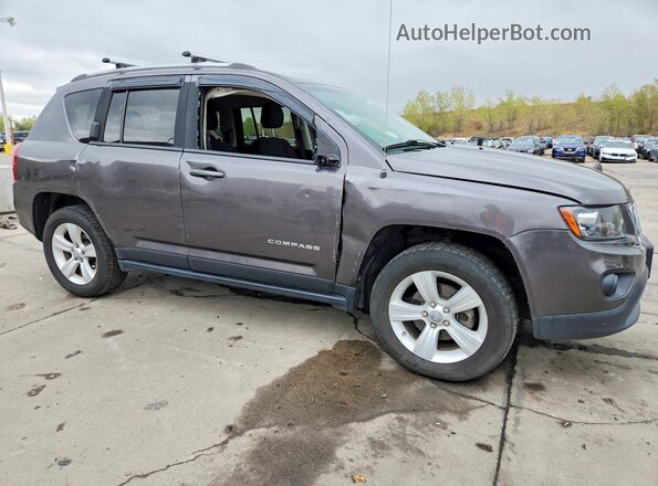 1C4NJDBB6GD757545 2016 JEEP COMPASS Серый Передняя правая четверть