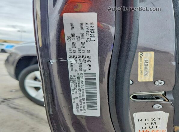 1C4NJDBB6GD757545 2016 JEEP COMPASS Серый Вид наклейки с VIN-кодом