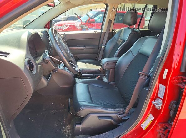 1C4NJDBB6GD804556 2016 JEEP COMPASS Red Vista interior delantera