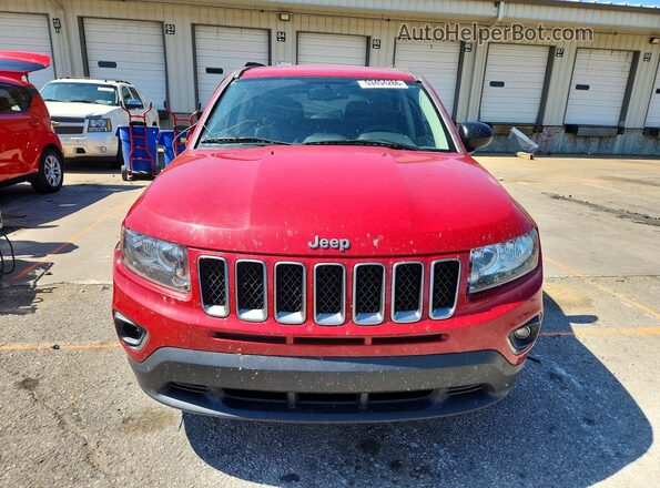 1C4NJDBB6GD804556 2016 JEEP COMPASS Red Vista frontal