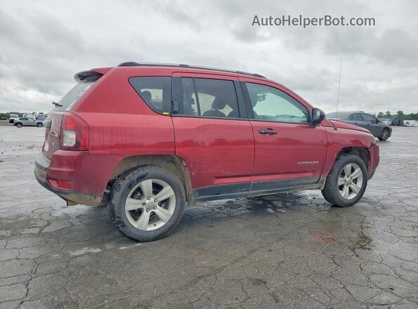 1C4NJDBB7GD535743 2016 JEEP COMPASS Red Rear right
