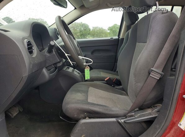 1C4NJDBB7GD535743 2016 JEEP COMPASS Red Front interior view