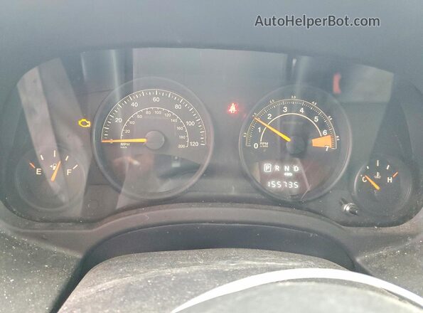 1C4NJDBB7GD535743 2016 JEEP COMPASS Red Instrument cluster view