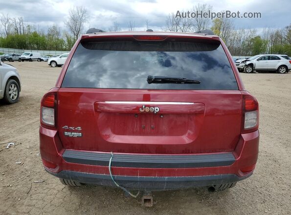 1C4NJDBB9GD521231 2016 JEEP COMPASS Бордовый Вид сзади