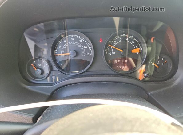1C4NJDBB9GD535808 2016 JEEP COMPASS Серый Вид щитка приборов