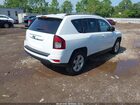 2017 Jeep Compass Sport 4x4 White vin: 1C4NJDBB9HD104600