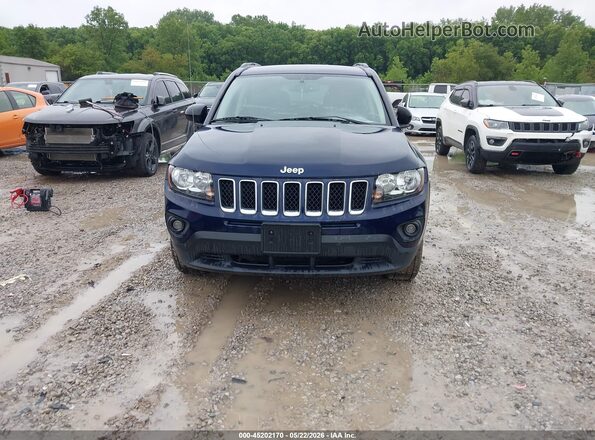 1C4NJDBBXHD106310 2017 JEEP COMPASS Dark Blue Вид спереди