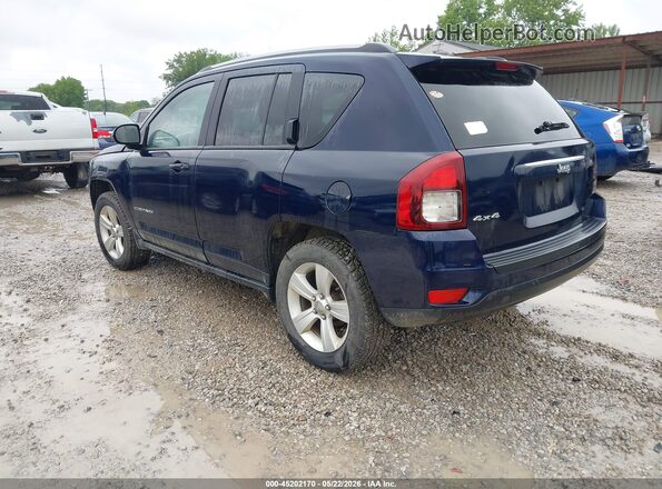1C4NJDBBXHD106310 2017 JEEP COMPASS Dark Blue Задняя левая четверть