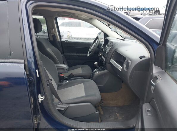 1C4NJDBBXHD106310 2017 JEEP COMPASS Dark Blue Вид салона спереди