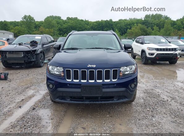 1C4NJDBBXHD106310 2017 JEEP COMPASS Dark Blue Вид щитка приборов