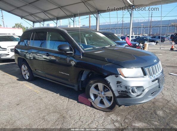 1C4NJDEB0GD614120 2016 JEEP COMPASS Черный Передняя правая четверть