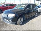 2016 Jeep Compass Latitude Черный vin: 1C4NJDEB0GD614120