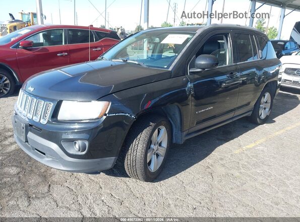 1C4NJDEB0GD614120 2016 JEEP COMPASS Черный Передняя левая четверть