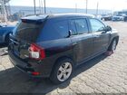 2016 Jeep Compass Latitude Черный vin: 1C4NJDEB0GD614120