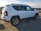 2016 Jeep Compass Latitude White vin: 1C4NJDEB1GD661656