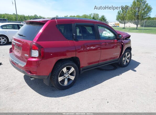 1C4NJDEB2GD730712 2016 JEEP COMPASS Красный Задняя правая четверть