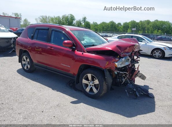 1C4NJDEB2GD730712 2016 JEEP COMPASS Красный Передняя правая четверть
