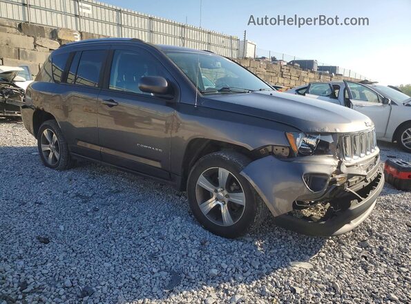 1C4NJDEB2GD772085 2016 JEEP COMPASS Gray წინა მარჯვენა