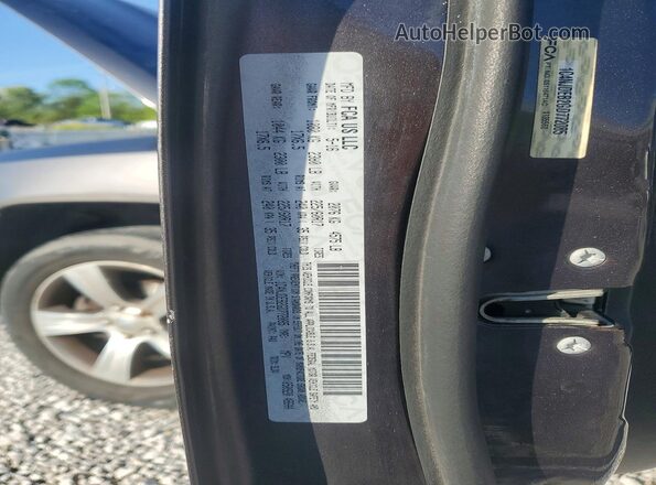 1C4NJDEB2GD772085 2016 JEEP COMPASS Gray VIN კოდის სტიკერის ხედი